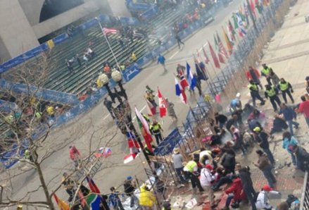 美国波士顿马拉松比赛终点发生爆炸致至少6人伤